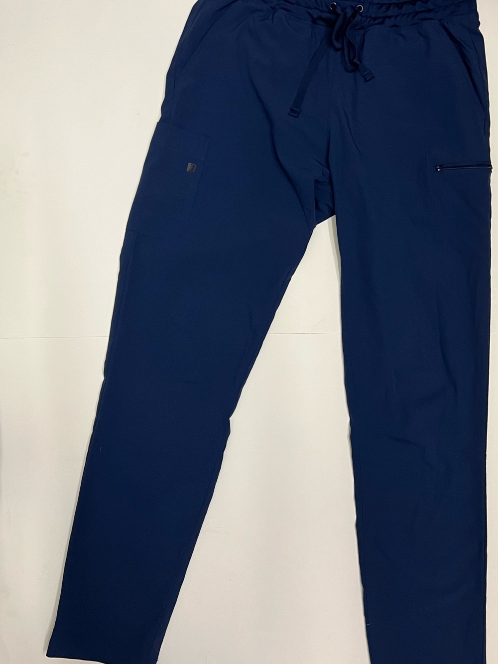 Navy Drawstring Scrub Pants